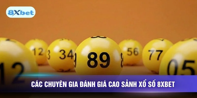 Các chuyên gia đánh giá cao sảnh xổ số 8XBET